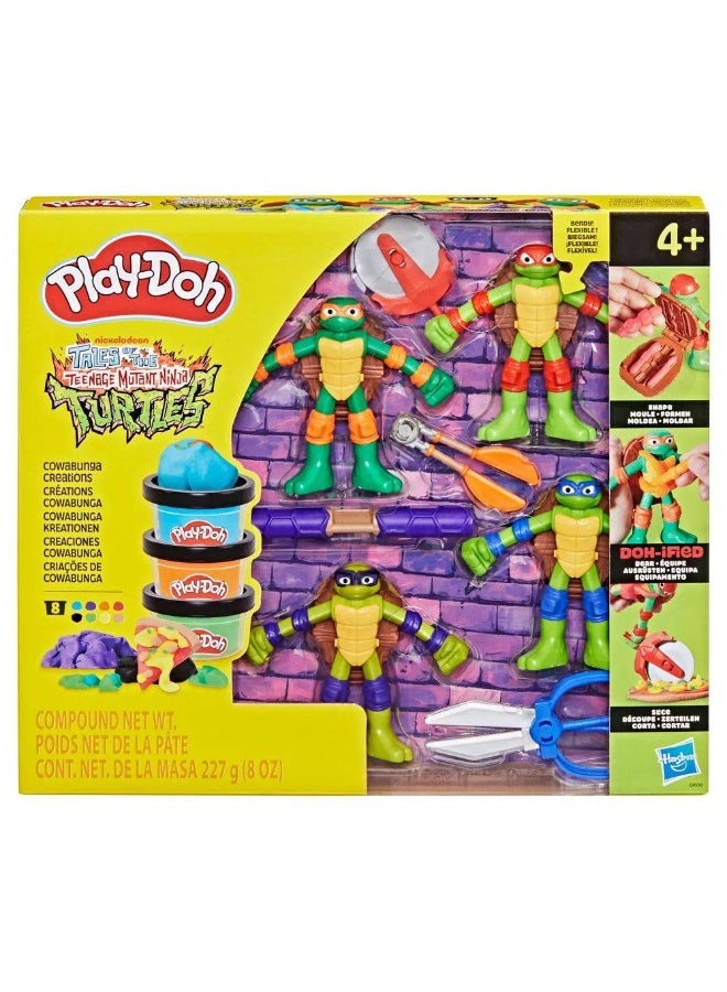 Play-Doh Teenage Mutant Ninja Turtles Cowabunga Creations Playset (10.16 cm) - Image 1