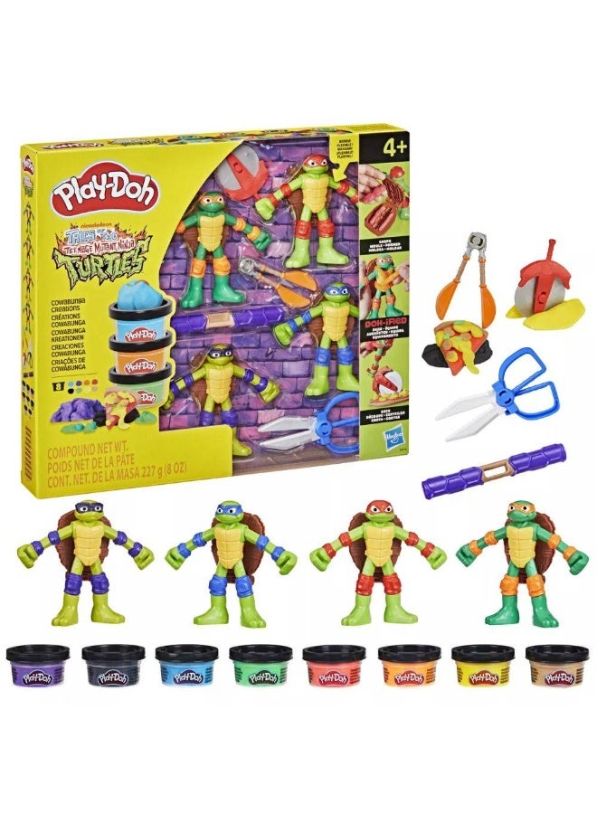 Play-Doh Teenage Mutant Ninja Turtles Cowabunga Creations Playset (10.16 cm) - Image 2