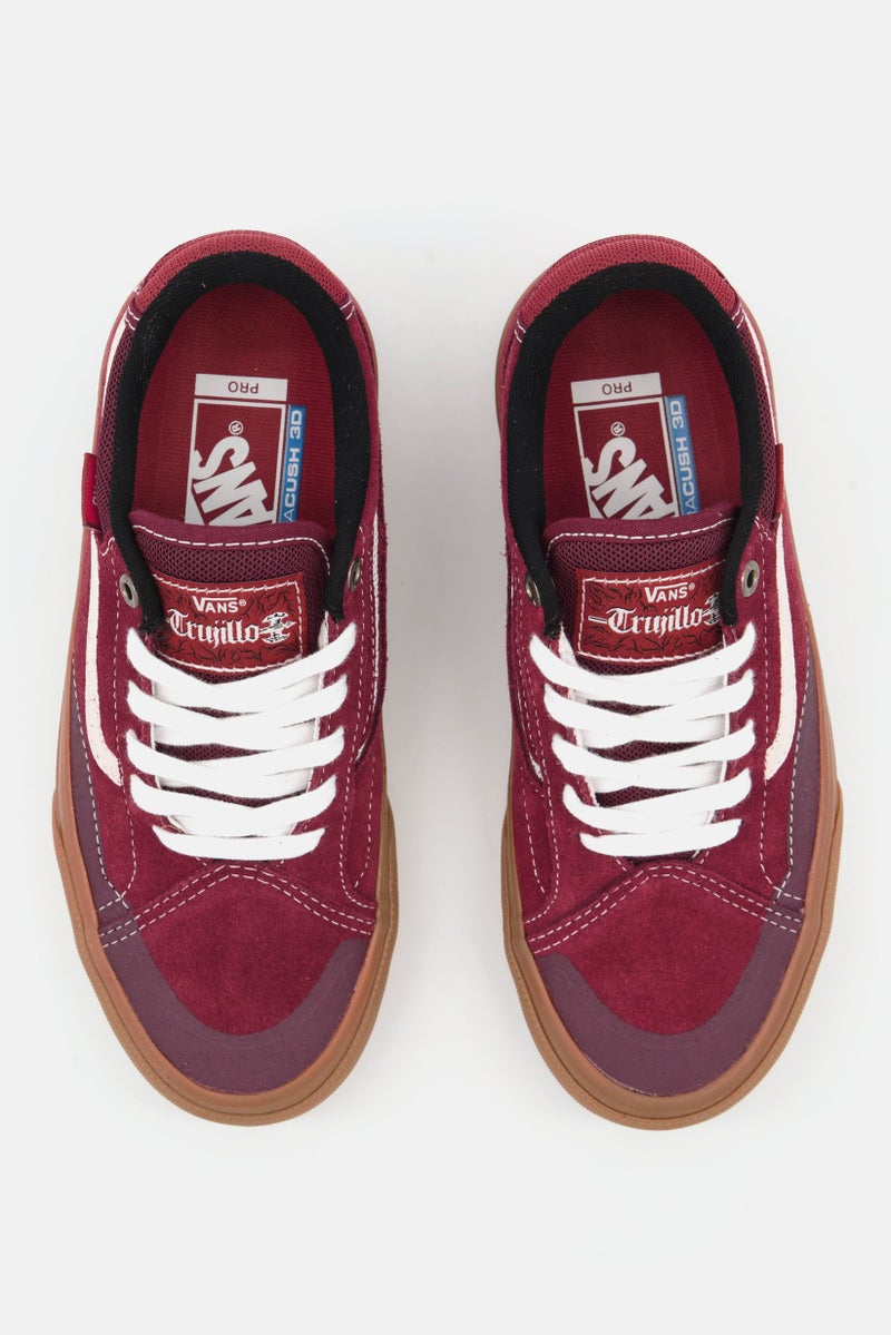 VANS أحذية كاجوال نسائية من تينت متقدمة برباط، مارون - Image 2