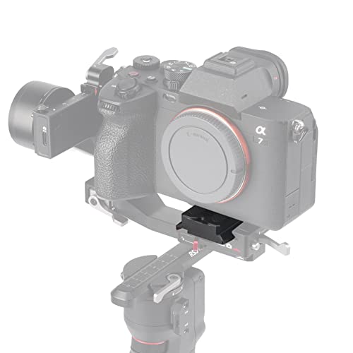 Fotga RS Upper Camera Quick Release Plate for DJI Ronin RS3 / RS 3 Mini/RS 3 Pro/RS 2 / RSC 2 / RS 4 / RS 4 Pro/RS 4 Mini Gimbal Stabilizer DSLR Mirrorless Camera Compatible Arca Swiss Tripod - Image 3