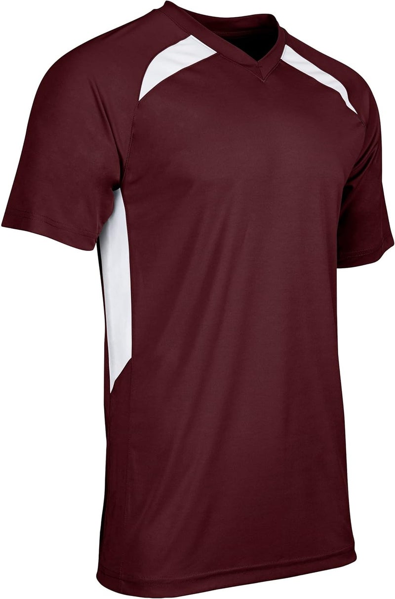 CHAMPRO Boys Check Youth Baseball Jersey - Image 1