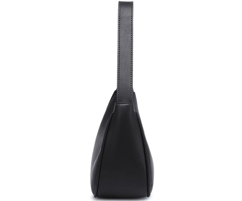 WSRYDJDL Fashion shoulder Bag for Women's Cute Hobo Tote Handbag Mini Clutch Underarm Purse for Daily Use/Work/Travel/Casual Outings (Black) - Image 5