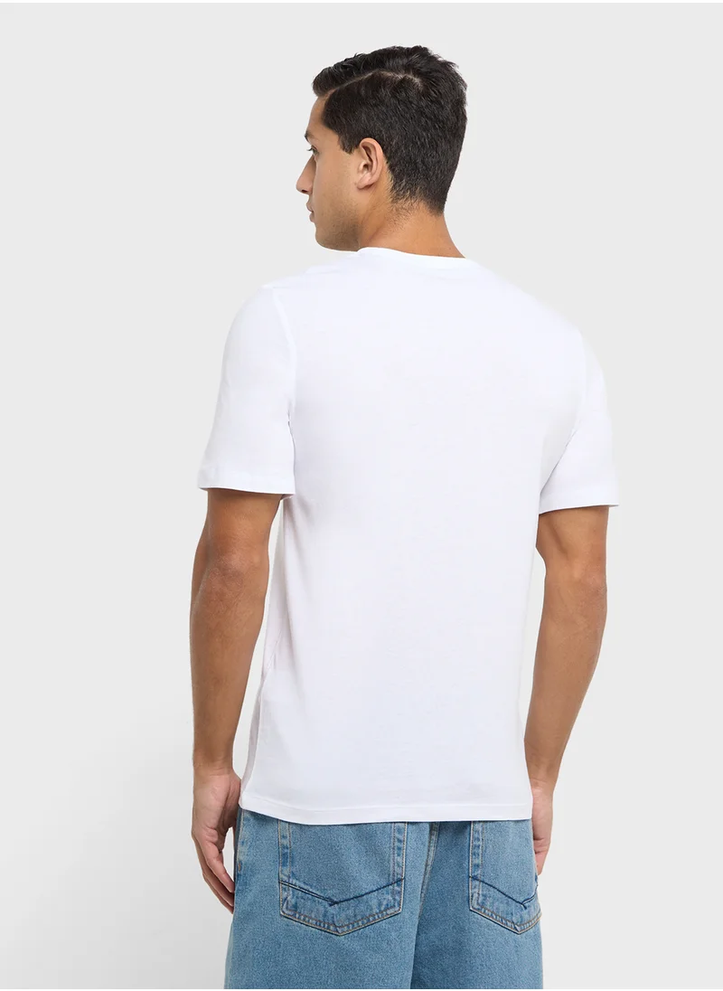 جاك اند جونز Graphic Crew Neck T-Shirt