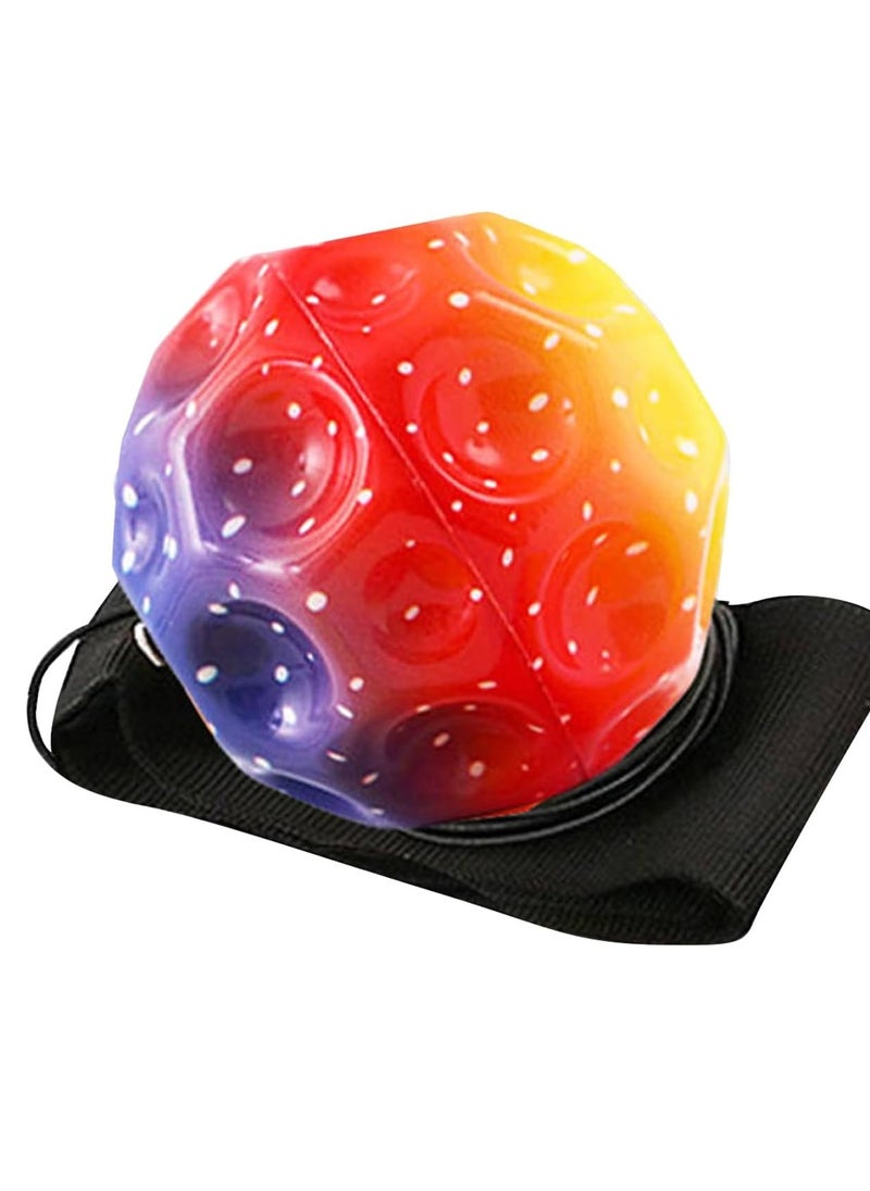 Beauenty Bouncy Ball With With Wrist Band Multicolor Enhances Coordination and Reaction Time (3Pcs)  - Image 4