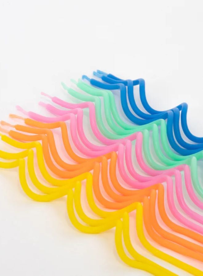 Meri Meri Mixed Swirly Candles - Image 3