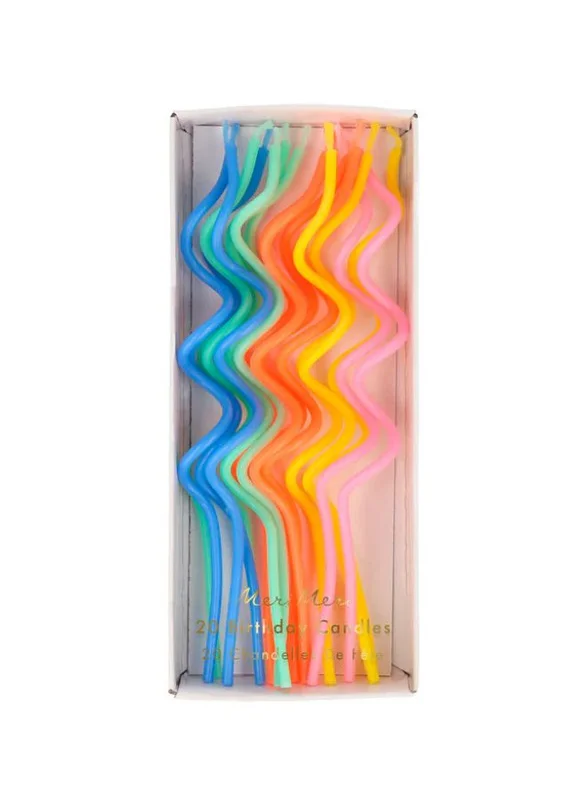 Meri Meri Mixed Swirly Candles