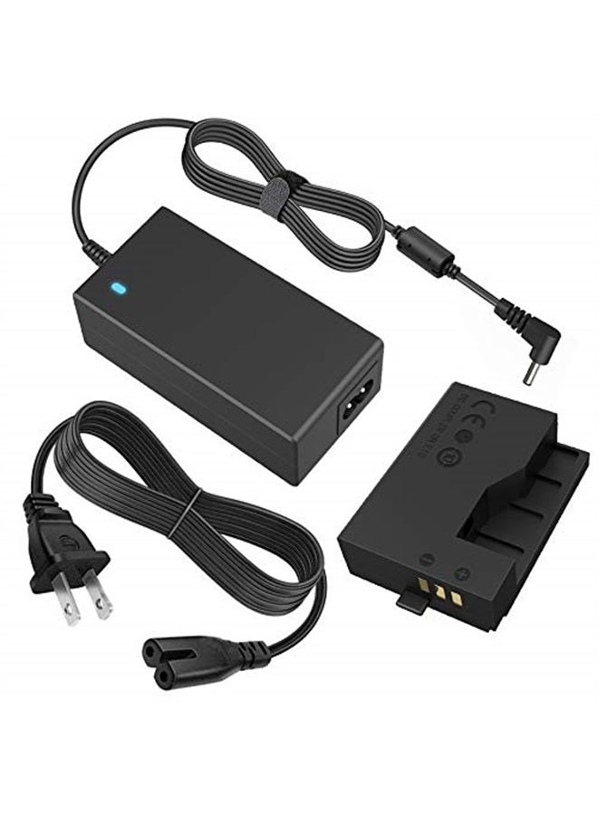 F1TP ACK-E10 AC Power Supply Adapter DR-E10 Dummy Battery Kit Replace LP-E10 Battery for Canon EOS Rebel T3 T5 T6 T7 1100D 1200D 1300D 1500D 2000D Cameras - Image 1