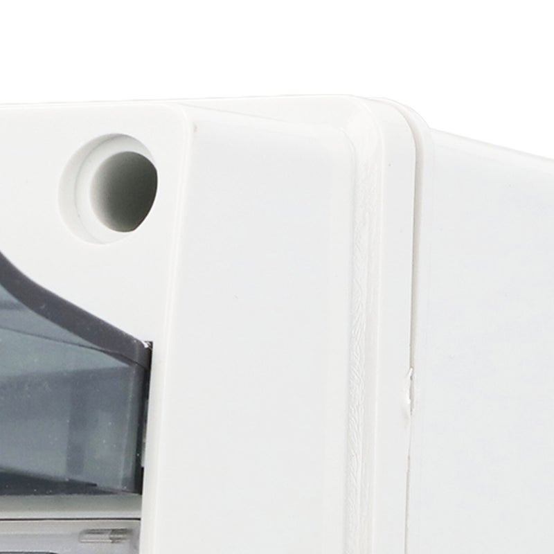 مفتاح مؤقت أسبوعي 7 أيام مع 28 جدولة تشغيل وإيقاف، مفتاح مؤقت رقمي مع شاشة LCD برمجية ومربع مائي، جهد متردد 85-265 فولت - Image 5
