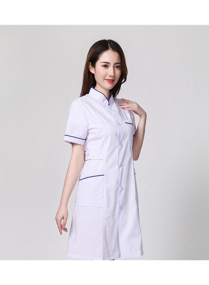 KUYING Summer Style Lab Coat For Door-To-Door Medical Work Clothes  - Image 2