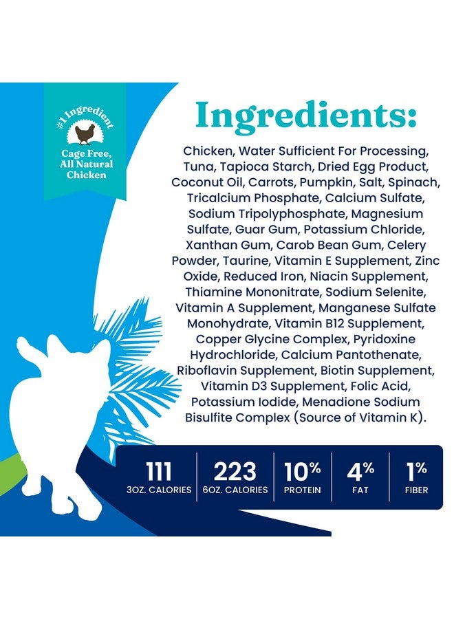 Solid Gold Tropical Blendz Wet Cat Food - Chicken Pate in Coconut Oil - Canned Cat Food, 24 Pack - Image 5