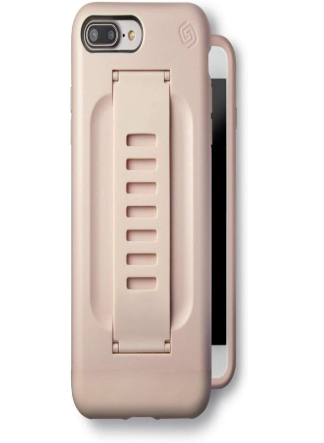 جريب 2 يو غطاء هاتف آيفون 7/8 مع جيتا جريب وردي - Image 1