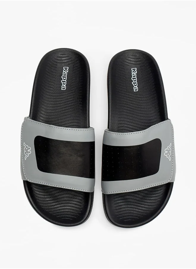 كابا Women's Logo Print Slides