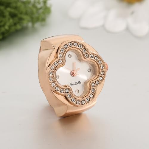 YouBella Valentine Gifts for Couple Jewellery Stylish Unisex Finger Couple Ring Watch for Girls/Women/Men/Boys(Multi-Color) (Couple Watch Ring 3) - Image 3