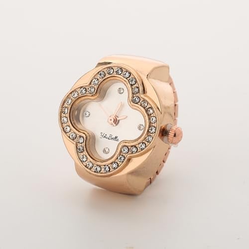 YouBella Valentine Gifts for Couple Jewellery Stylish Unisex Finger Couple Ring Watch for Girls/Women/Men/Boys(Multi-Color) (Couple Watch Ring 3) - Image 4