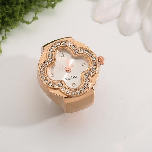 YouBella Valentine Gifts for Couple Jewellery Stylish Unisex Finger Couple Ring Watch for Girls/Women/Men/Boys(Multi-Color) (Couple Watch Ring 3) - Image 2