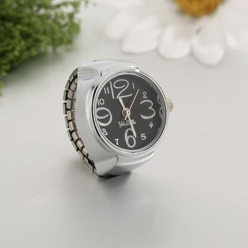 YouBella Valentine Gifts for Couple Jewellery Stylish Unisex Finger Couple Ring Watch for Girls/Women/Men/Boys(Multi-Color) (Couple Watch Ring 3) - Image 5