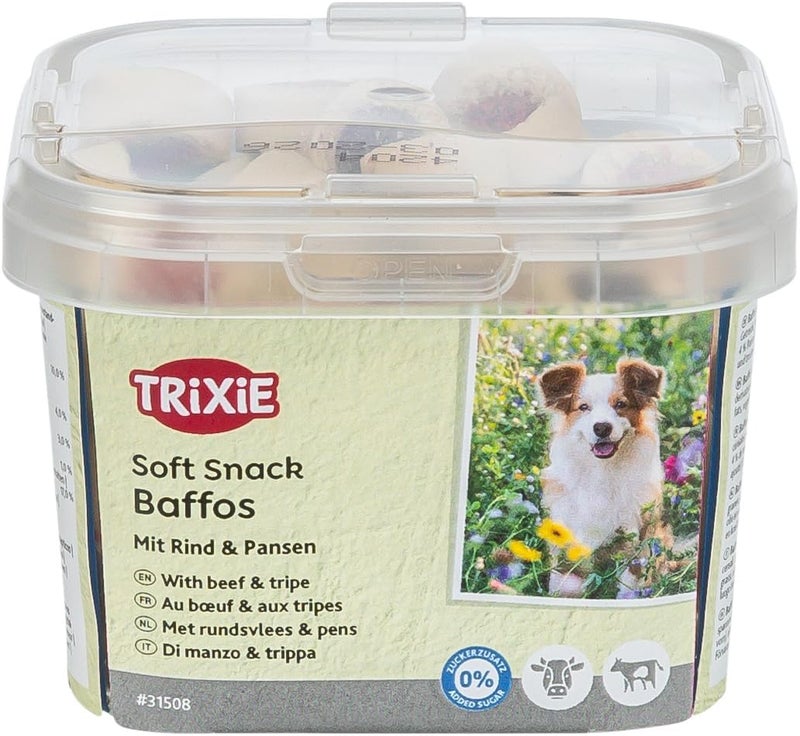Trixie Soft Snack Baffos Dog Treats - 140G - Image 1