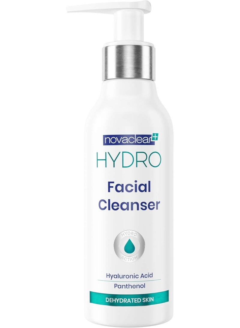 Novaclear Hydro Facial Cleanser 150ml – Gentle Face Wash with Hyaluronic Acid, Green Tea & Panthenol - Image 1