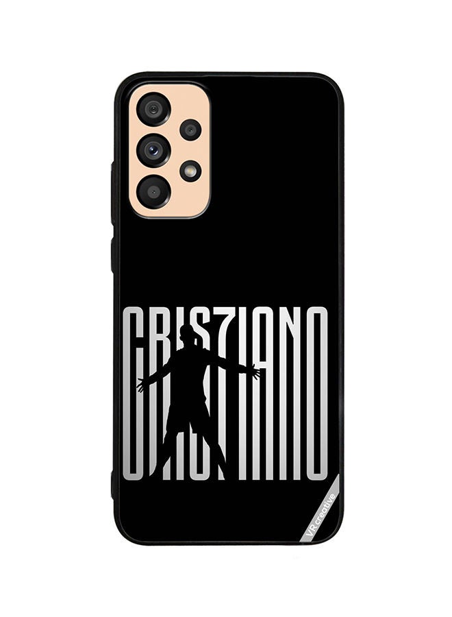 VR CREATIVE Protective Case Cover For Samsung Galaxy A73 5G Ronaldo Design Multicolour - Image 1