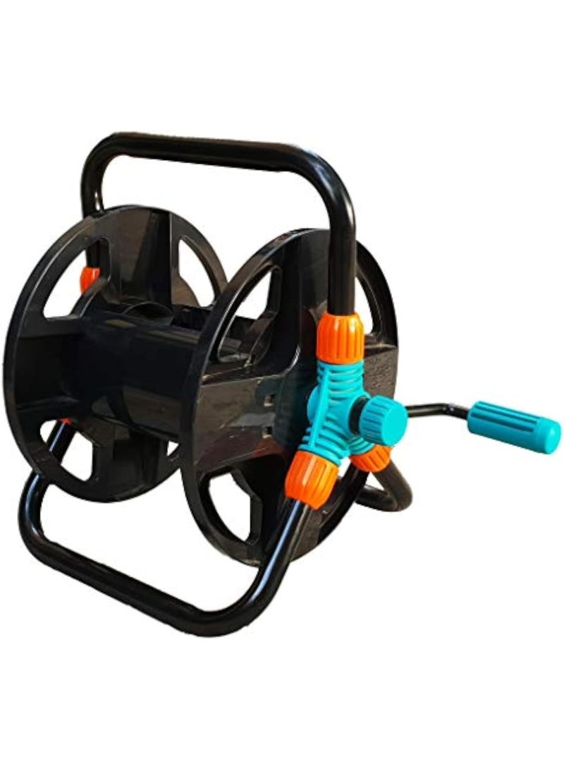 Ecogreen Hose Reel For 1/2" & 3/4" | Reel Stores Up To 150ft (45M) 1/2" Hose | 100ft (30M) 3/4" Hose [Made in Taiwan] - Image 2