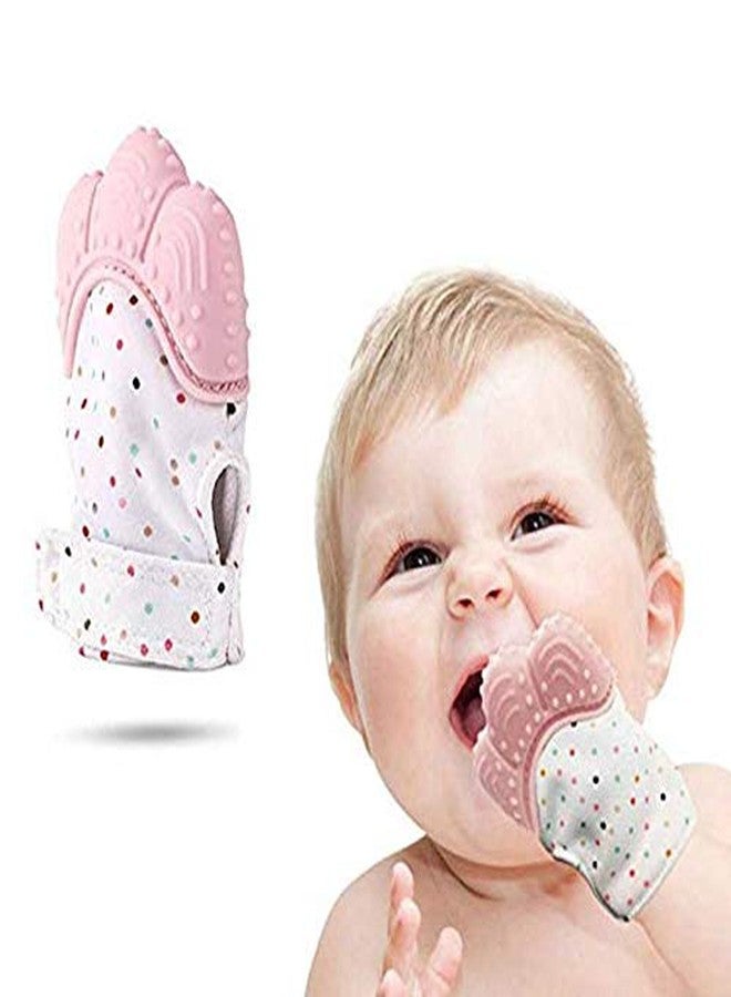 RRJ Soft Food-Grade Silicone BPA-Free Multicolour Mitten Glove Handy Teething Mit Toy (for 18 Months) - Image 2