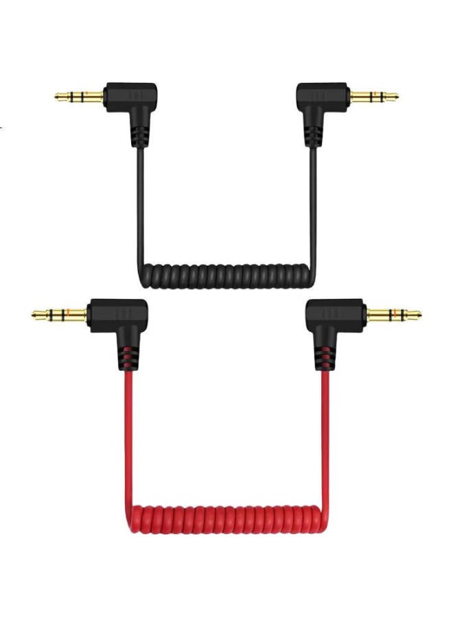 Ten Flashes Shan Lode Microphone 3.5Mm Cable, Trs To Trrs Double-Ended 3.5 Audio Cable, 3-Section 3-Pole Mammoth Microphone, Recording Wireless Lavalier Microphone, For Mobile Phones, Small Bees, Dslr Cameras - Image 2