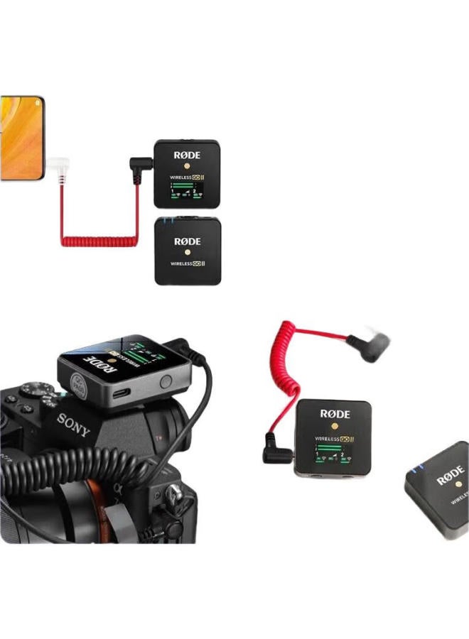 Ten Flashes Shan Lode Microphone 3.5Mm Cable, Trs To Trrs Double-Ended 3.5 Audio Cable, 3-Section 3-Pole Mammoth Microphone, Recording Wireless Lavalier Microphone, For Mobile Phones, Small Bees, Dslr Cameras - Image 3