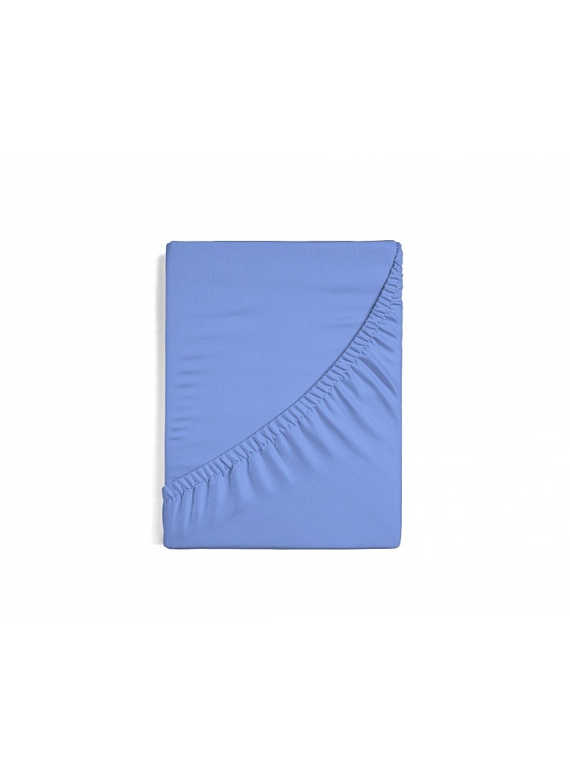 200 TC Egyptian Cotton Blend Plain Fitted Bed Sheets – 3 pcs, Soft, durable, and breathable bedding made from high-quality cotton blend for an elegant, comfortable night’s sleep in any season.
