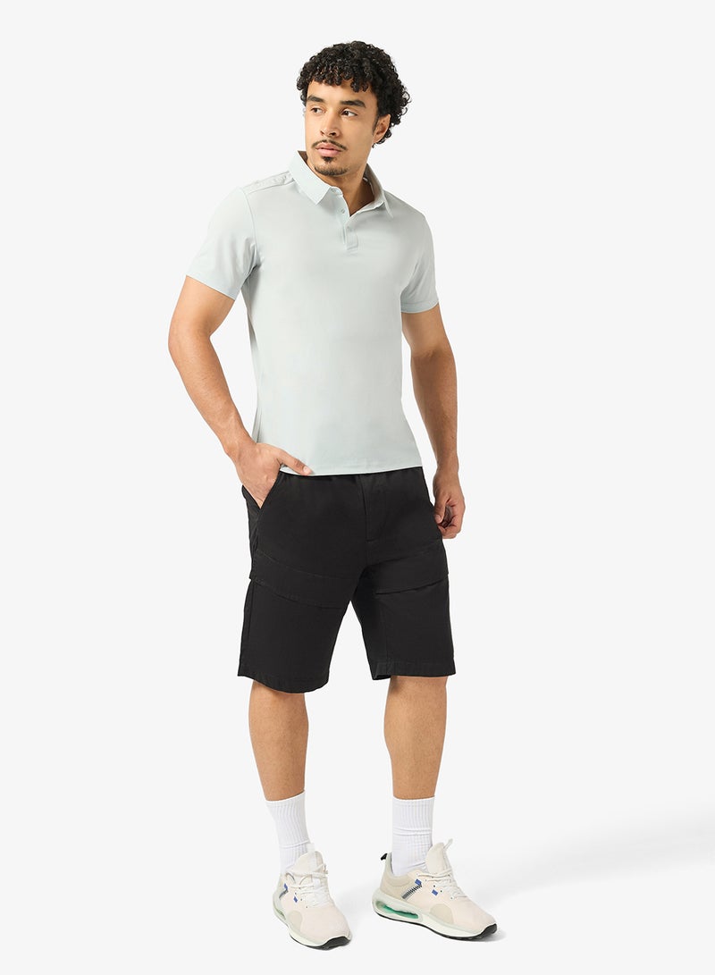 انتا قميص بولو ضيق بأكمام قصيرة للتدريب والتنقل - Image 4