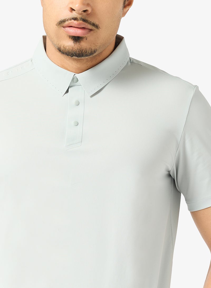 انتا قميص بولو ضيق بأكمام قصيرة للتدريب والتنقل - Image 3