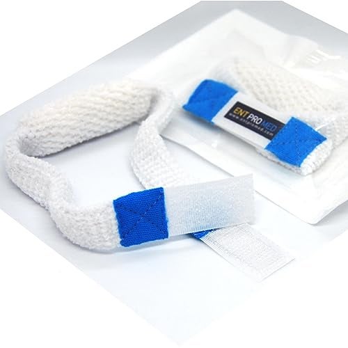 ENTPROMED Absorbent Nose Bandage - Blue Colour- Nasal Sling Bandage, Pack of 3. - Image 1