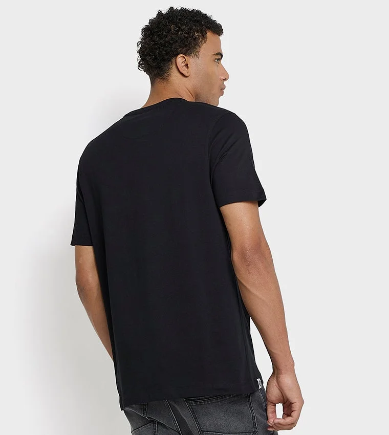 Ben Sherman  Ben Sherman Men's Crew Neck Short Sleeve Printed T-Shirt for Men | Best Price UAE