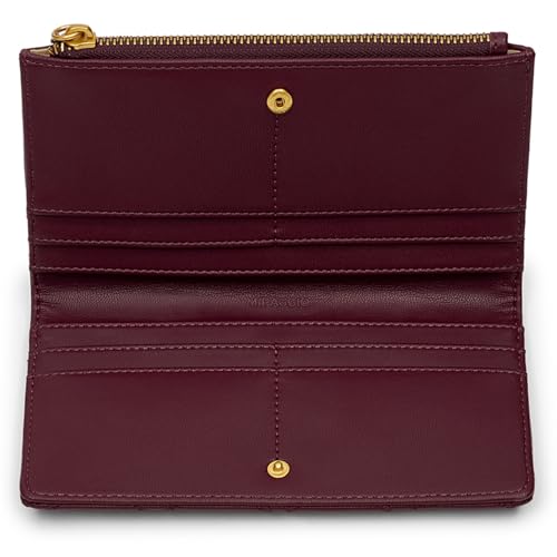 Miraggio Amaya Quilted Bi-Fold Zip Around Wallet for Woman|Gift Items for Women - Image 3