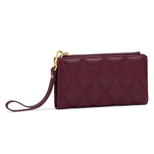 Miraggio Amaya Quilted Bi-Fold Zip Around Wallet for Woman|Gift Items for Women - Image 1