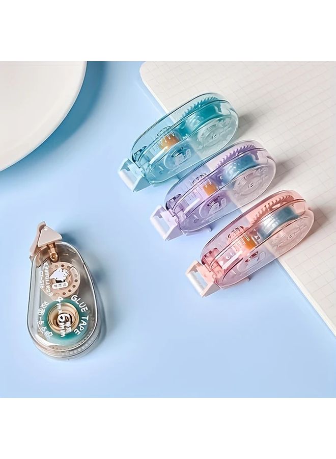 شريط لاصق مزدوج الجوانب عشوائي الألوان لتجميع القصاصات ومستلزمات المكتب والمدرسة والحرف اليدوية - Image 2