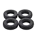 GoolRC 4pcs Trailer Car Rubber Tires for 114 Tamiya Tractor Truck RC Climber Trailer - Image 2