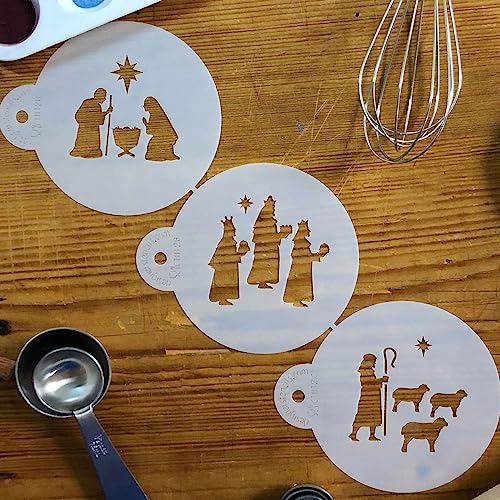 Designer Stencils Nativity, Wisemen and Shepherd Cookie Stencil Set C1012 by Designer Stencils - Image 3