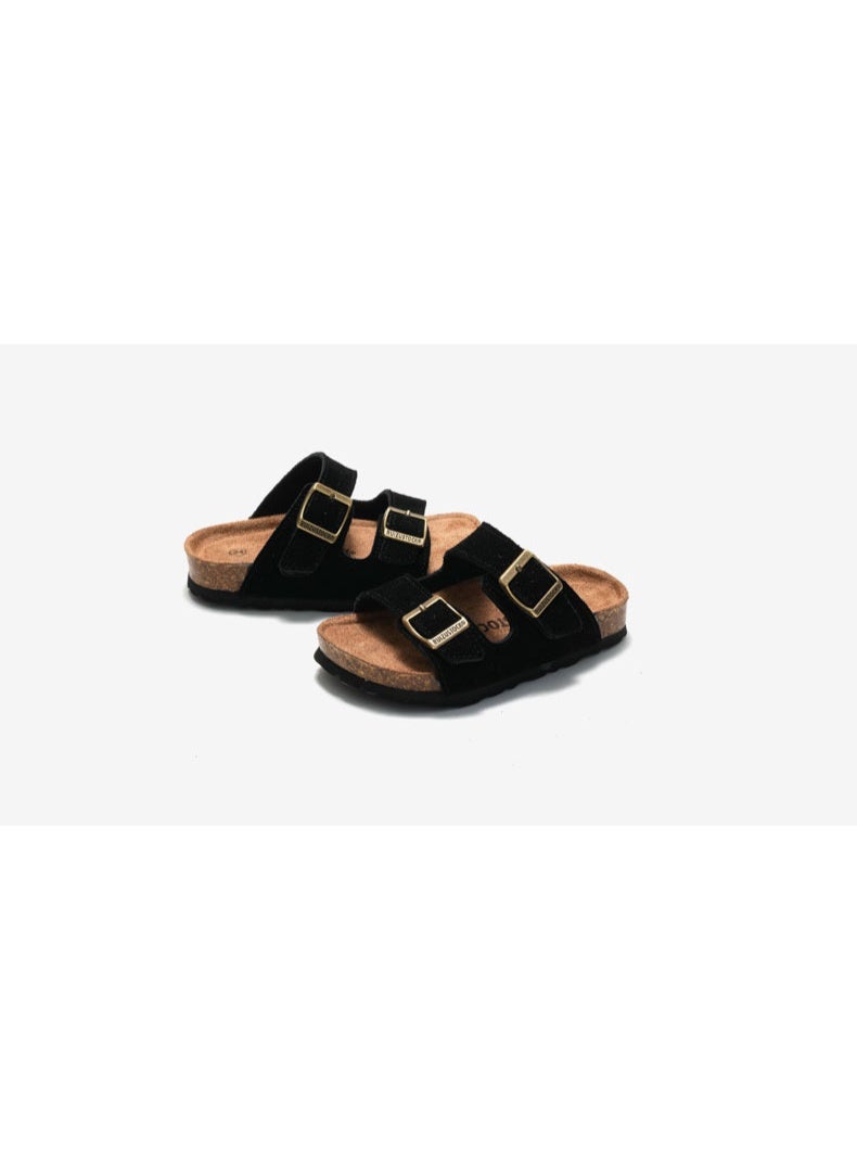 NIBEMINENT Children Cork Slippers Fashion Summer Sandals Kids Shoes  Boys Girls Sandals  - Image 3