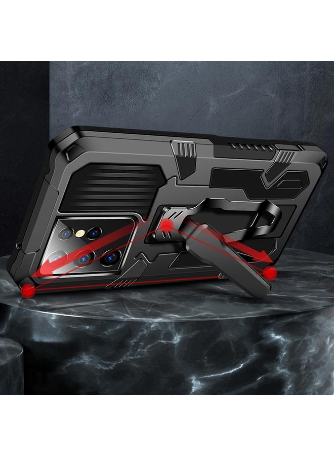 اس-توب جراب لهاتف Samsung Galaxy S21 5G Machine Armor Warrior مقاوم للصدمات من مادة PC + جراب واقٍ من مادة TPU - Image 2