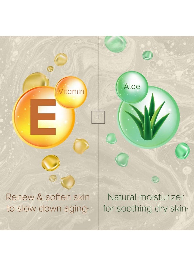 Sanar Naturals - مرطب صحي للبشرة بفيتامين E والصبار للبشرة الجافة والوجه واليدين والقدمين والساقين والرقبة، مصل بحجم مناسب للسفر للنساء والرجال، 60 كبسولة أمبولة - Image 1