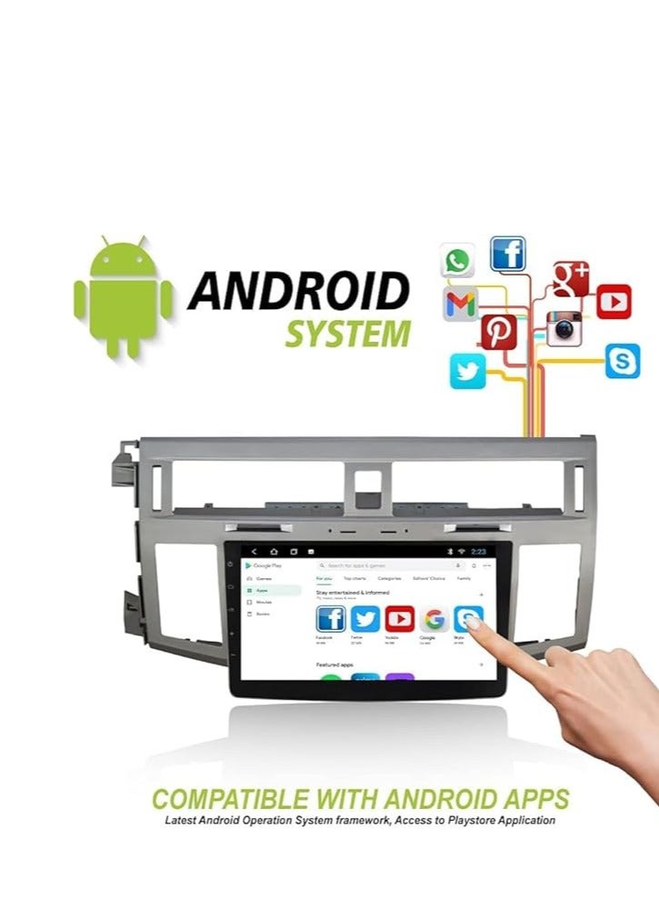 Android Car Stereo for Toyota Avalon 2006 2007 2008 2009 2010 2011 1GB RAM 32GB ROM 9 Inch MirrorLink WiFi BT, IPS Touch Screen with Backup Camera Included - Image 5