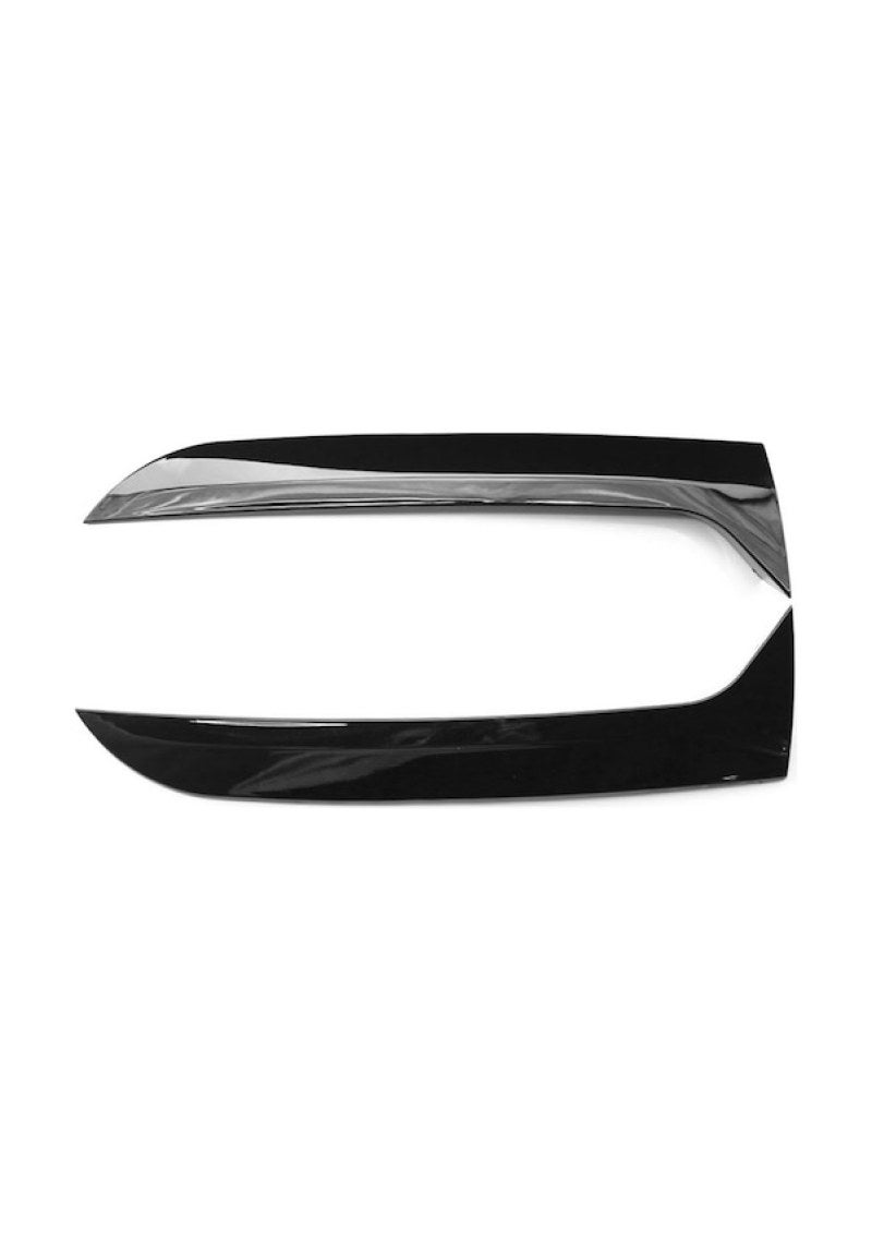 Hallow Vw Tiguan Mk1 2007-2016 İçin 2 Adet Arka Cam Yan Spoiler K18106lh Siyah - Image 4
