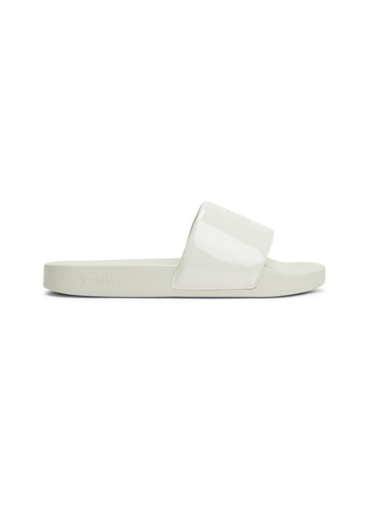 TOMMY JEANS Flag Pool Patent Slide - Image 1