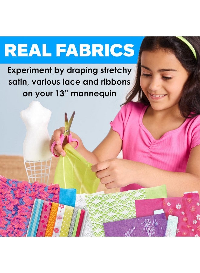 Creativity for Kids Creativity for Kids Designed by You Fashion Studio: DIY Fashion Designer Craft Kit for Girls Ages 9-12, Dress Design Kit & Sewing Kit for Kids, Gifts and Toys for Girls - Image 5