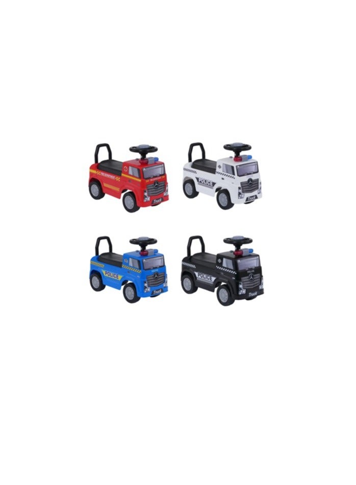 سيارات شرطة للأطفال قابلة للركوب - Image 1