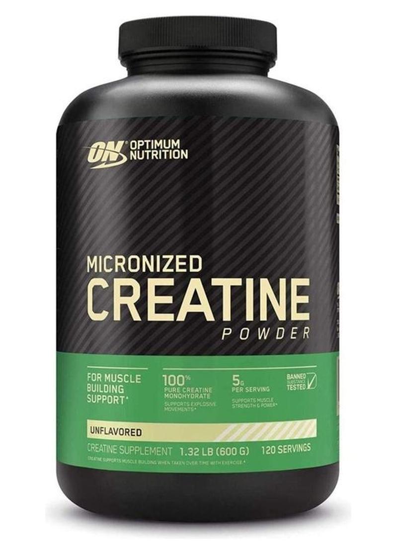 Optimum Nutrition Micronized Creatine Monohydrate Powder - Unflavored - Image 1