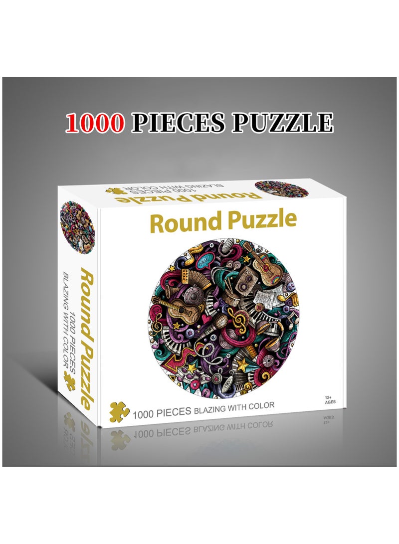 Anna 1000 Thick Paper Puzzle Pieces For Puzzle Solving And Decompression - Image 1