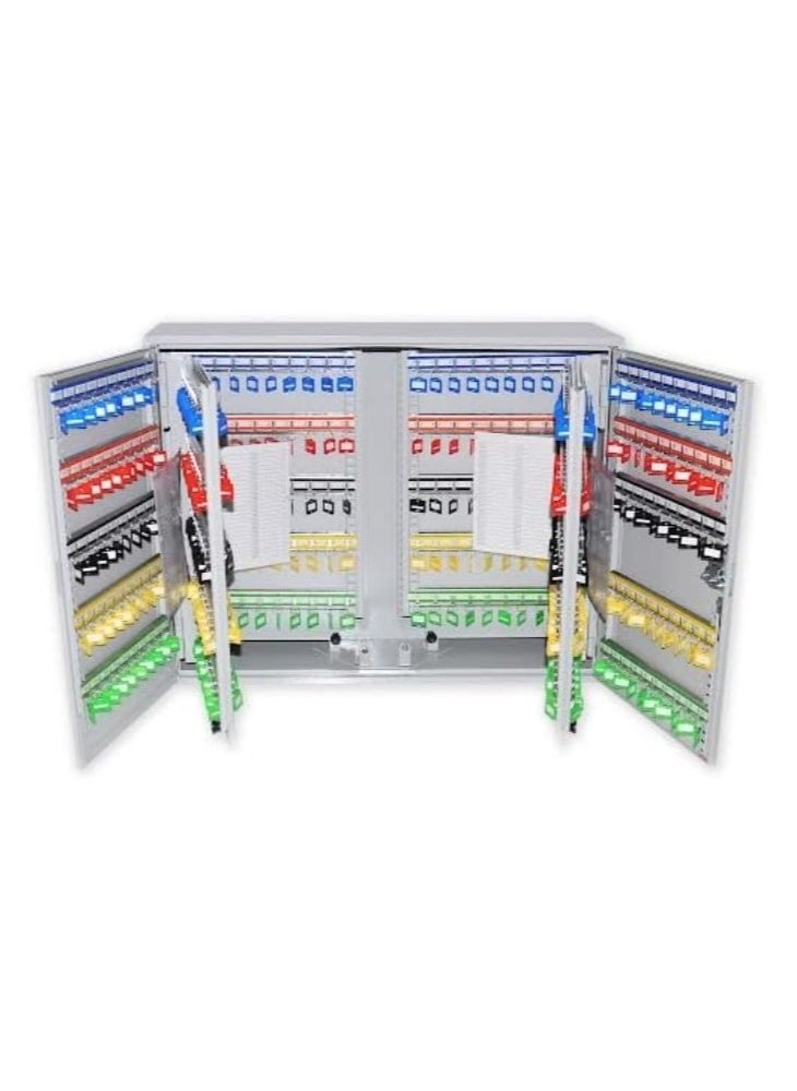 FIS - FIS Key box with 600 Key Capacity with Key Tags color Grey -FSKCTS600B - Image 1