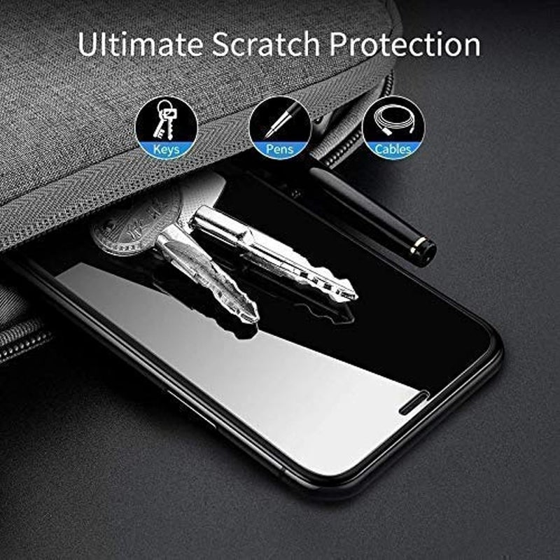 SPCORE Tempered Glass Screen Protector Compatible For Motorola Moto G34 5G, Motorola Moto G45 5G (6.5 Inch) with Edge-To-Edge Protector Coverage and Easy Self Installation Kit | Black - Image 2