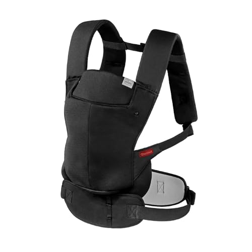 Chicco SnugSupport 4-in-1 Infant Carrier, Front and Back Carry Positions, Infant Backpack, Baby Carrier Newborn to Toddler, for Infants 3.4-15 kgs | Black - Image 1